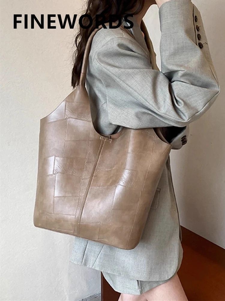 

Lizzytsu винтажная повседневная квадратная сумка из искусственной кожи женская корейская уличная сумка Easymatch повседневная одежда сумка большой вместимости