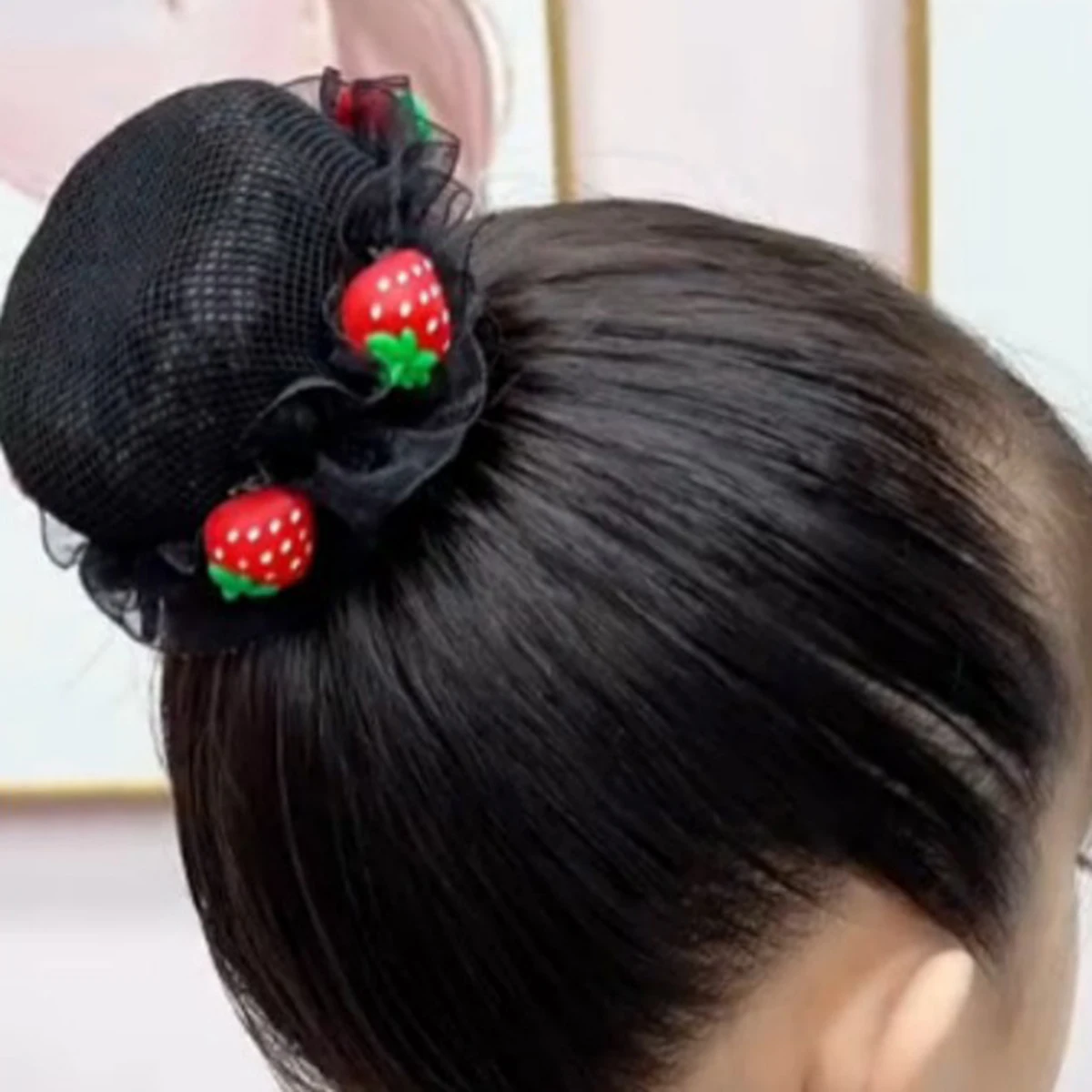 

Children'S Hair Net Bun Invisible Balllet Adjustable Mesh Hairnets Ballet Cute Hair Bun Cover For Girls Ballet Girls Headdress