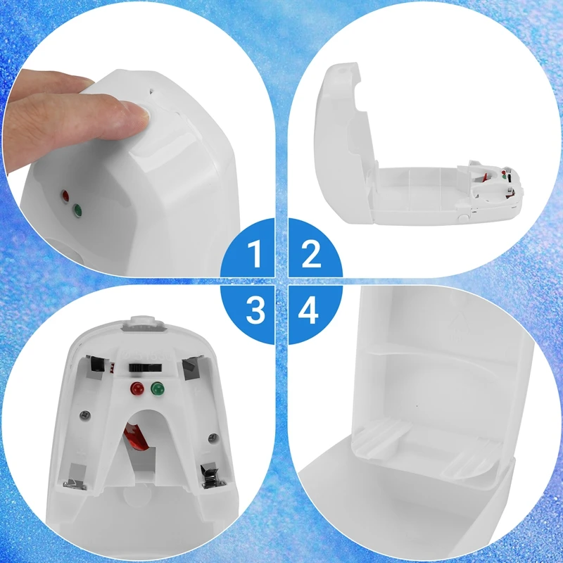 4 Pcs Automatic Air Freshener Sprays Dispenser Wall Mounted Automatic Sprays Air Freshener Sprays For Bathroom