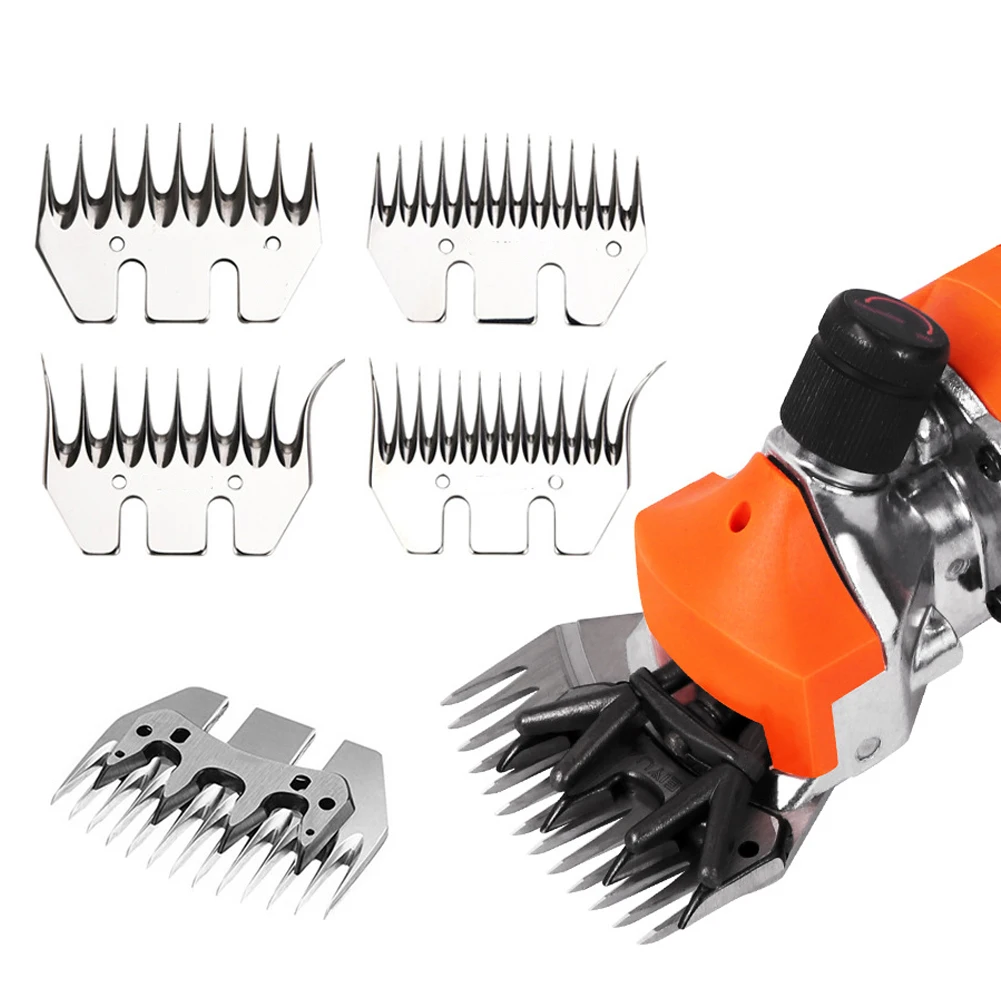 Sheep Shearing Blades, Stainless Steel Shearing Blades, High-Hardness Cutting Blades, Replacement Stainless Steel Blades