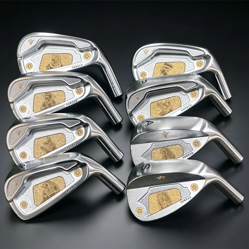 Golf Club Iron Set - ゴルフクラブヘッド ゴルフアイアンセット 鍛造カーボンスチール S20C CNCミリング加工 #