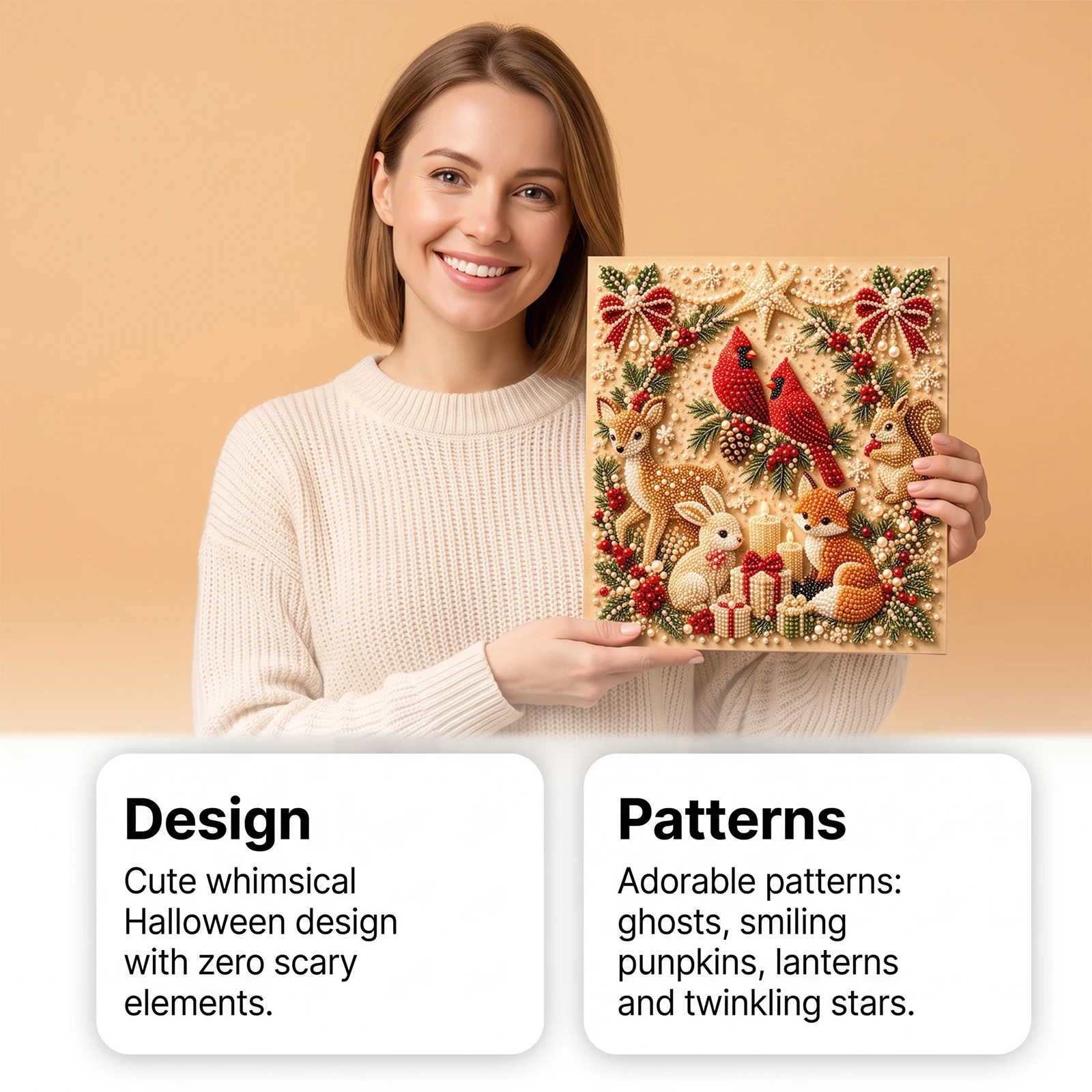Dowmoo Noel İnci Boyama DIY Ki - Art Craft Things incelemesi ve fiyatı