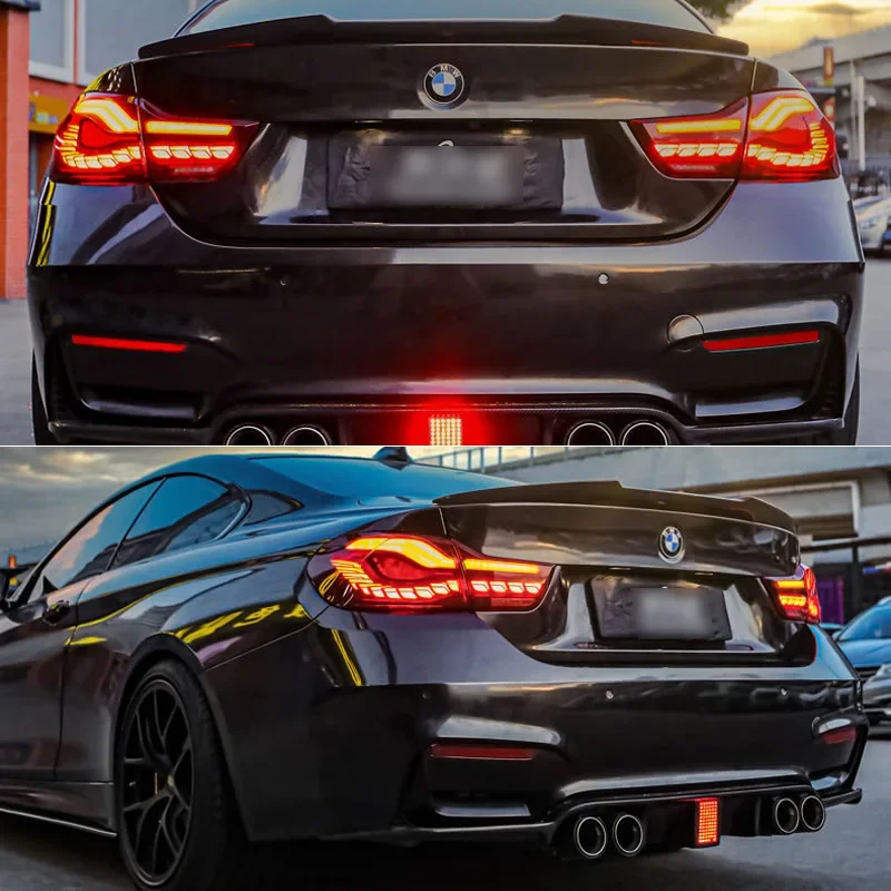 

Автомобильный светодиодный задний фонарь для BMW M4 F32 F33 F36 F82 F83 4 серии, автоматический индикатор, задний тормозной фонарь заднего хода, динамический указатель поворота, задние фонари