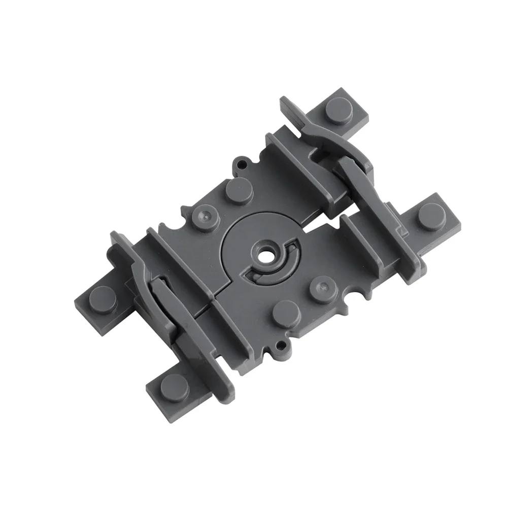 MOC Treinspoor Gemonteerd Bouwstenen Spoorwegfaciliteiten Trein Bodemplaat Spoormotor Voor Technische Bakstenen Model DIY Speelgoed