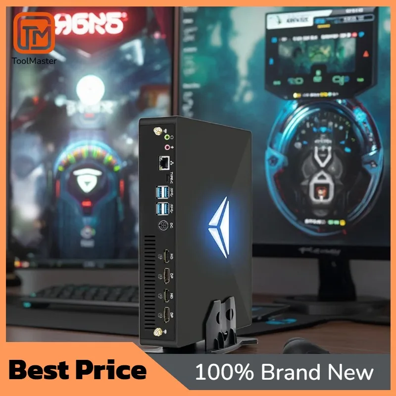 【New Arrival】R 8K Mini PC Core I3 9100F I5 9400F I7 9700F I9 RTX3050 8G HTPC 2*HD 2*DP 8*USB 1*TYPE C AC WiF Gaming Computer