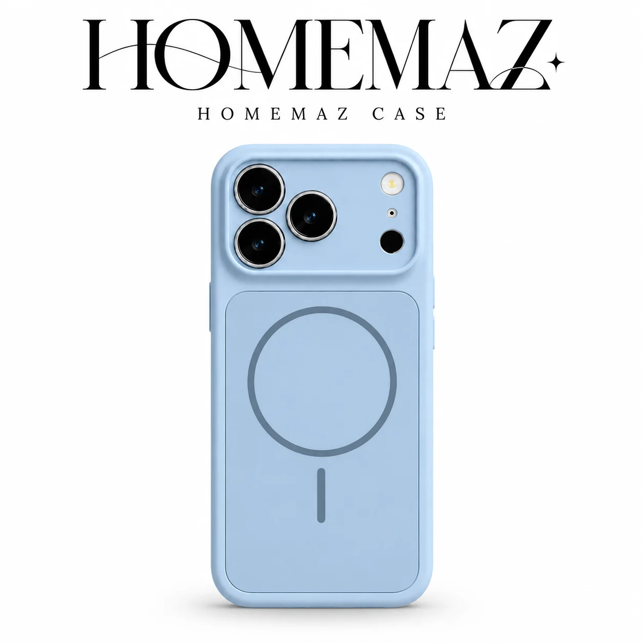 Magnetic Matte Case for iPhone 13-17 Pro Max, Soft Touch Shockproof Phone Cover with Raised Camera Guard, Slim Protective Case Compatible with MagSafe