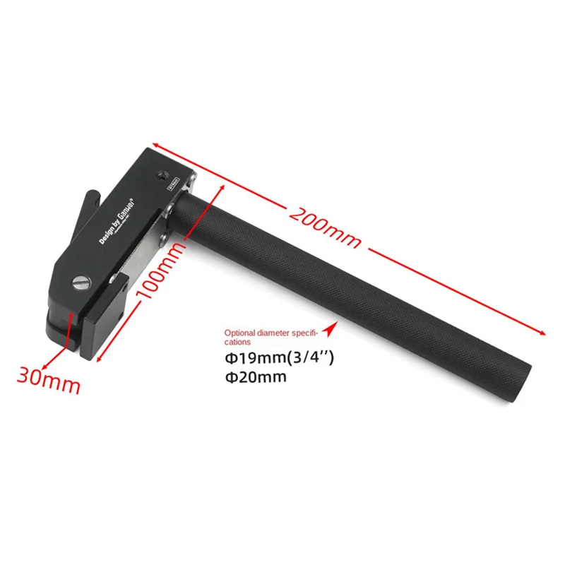 2X Ganwei، مشبك خشبي سريع للأسفل، مشبك كلب لسطح المكتب، مشبك تثبيت سريع، مشبك ثابت لفتحة الكلب 19 مم-[A04 #6