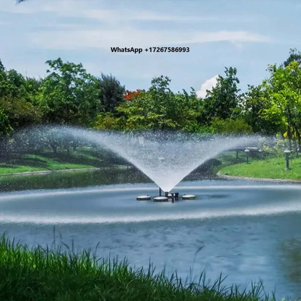 Chinese Factory Stainless Steel Direct  Floating Water Fountain for Garden Lake Pond Pool Outdoor Application