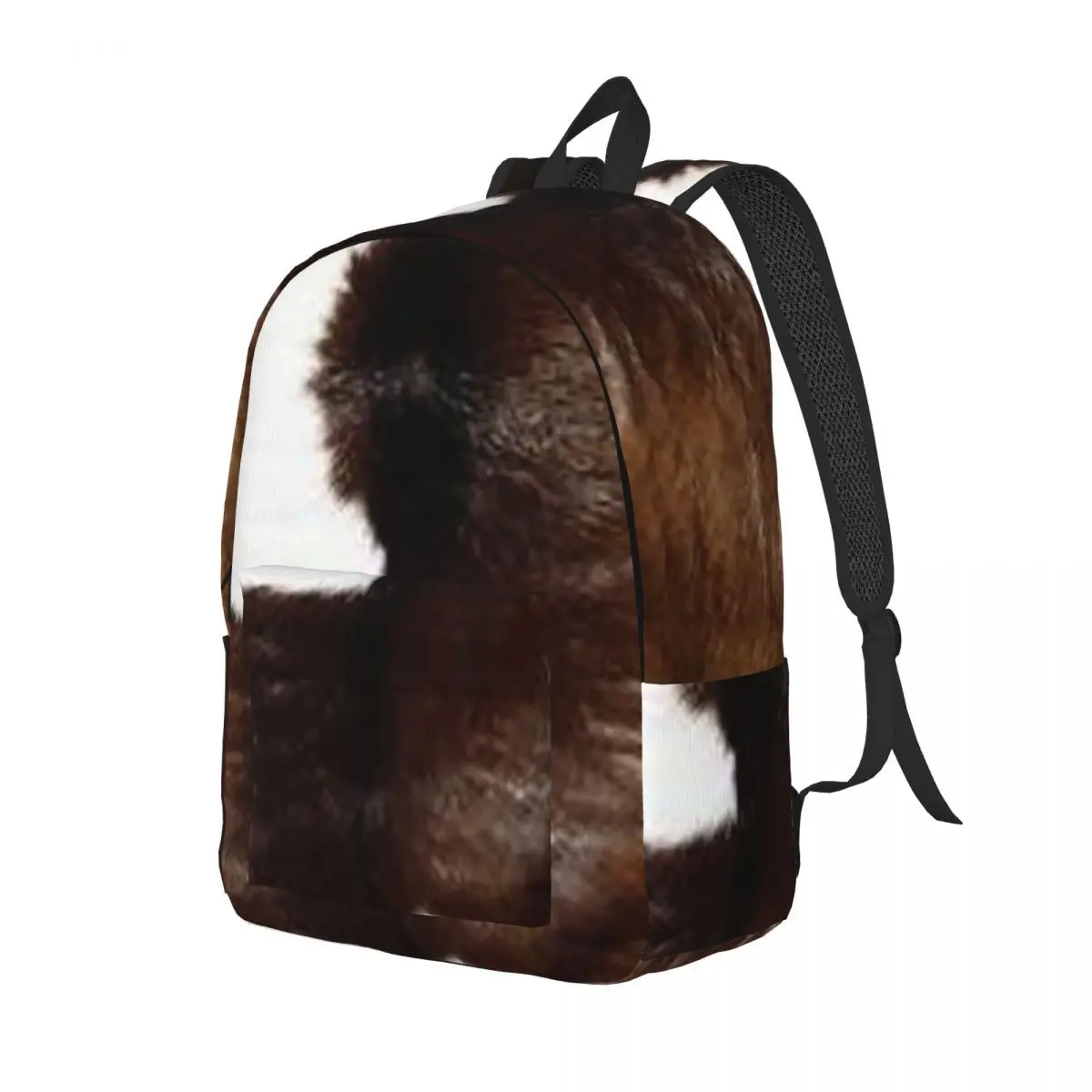 Rustic Ranch Cow Print Student Backpack School Bag Hiking Travel Daypack for Men Women Bookbag Shoulder Bags
