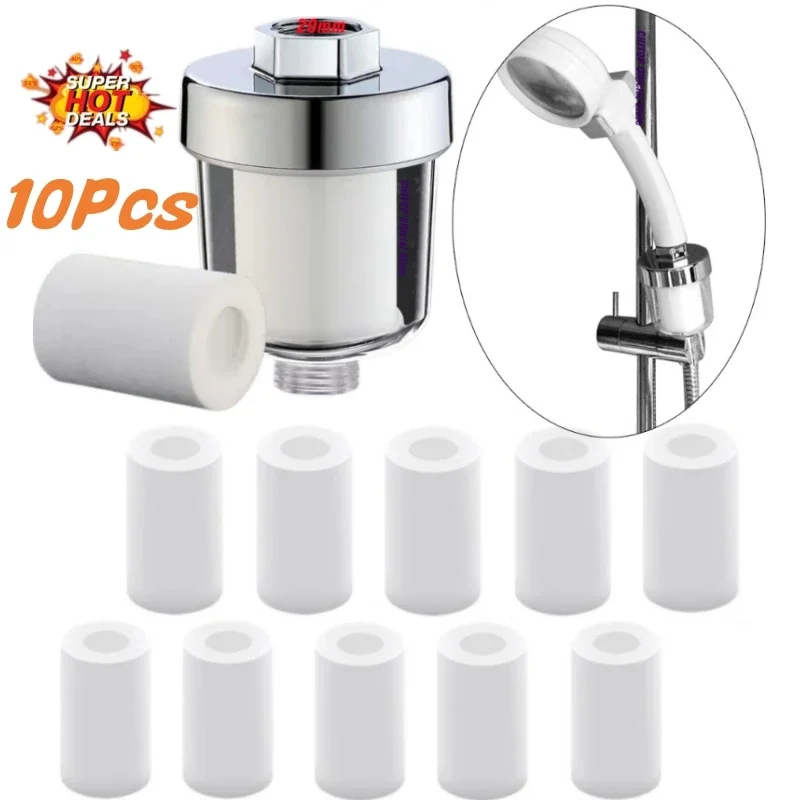 Universal Faucet Filter Water Outlet Purifier Kits for Kitchen Bathroom Shower Household Filter PP Cotton High Density Practical