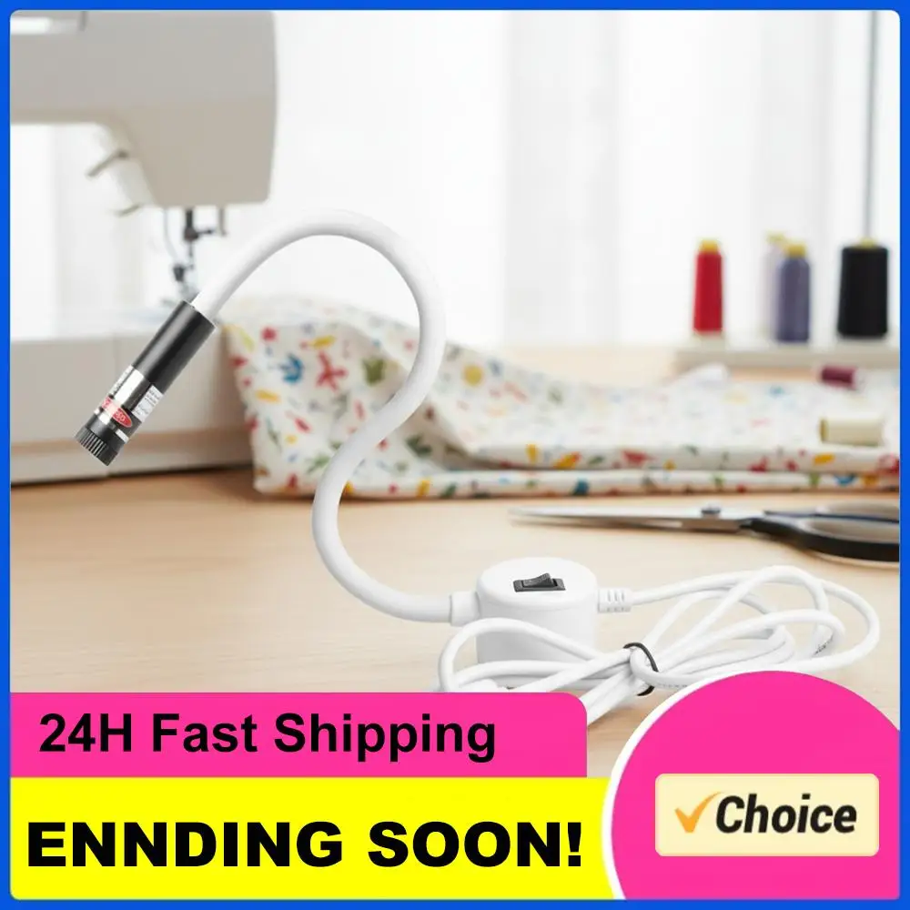 

Красный линейный световой указатель с регулируемой подсветкой (точка/прямая линия/крест) для точного шитья без помощи рук