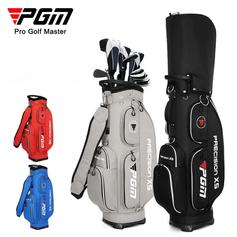 PGM Golf Standard Bag Nylon Lightweight Waterproof Portable Large Capacity Golf Stand Carry Bag Golf Clubs Bag QB067/QB119