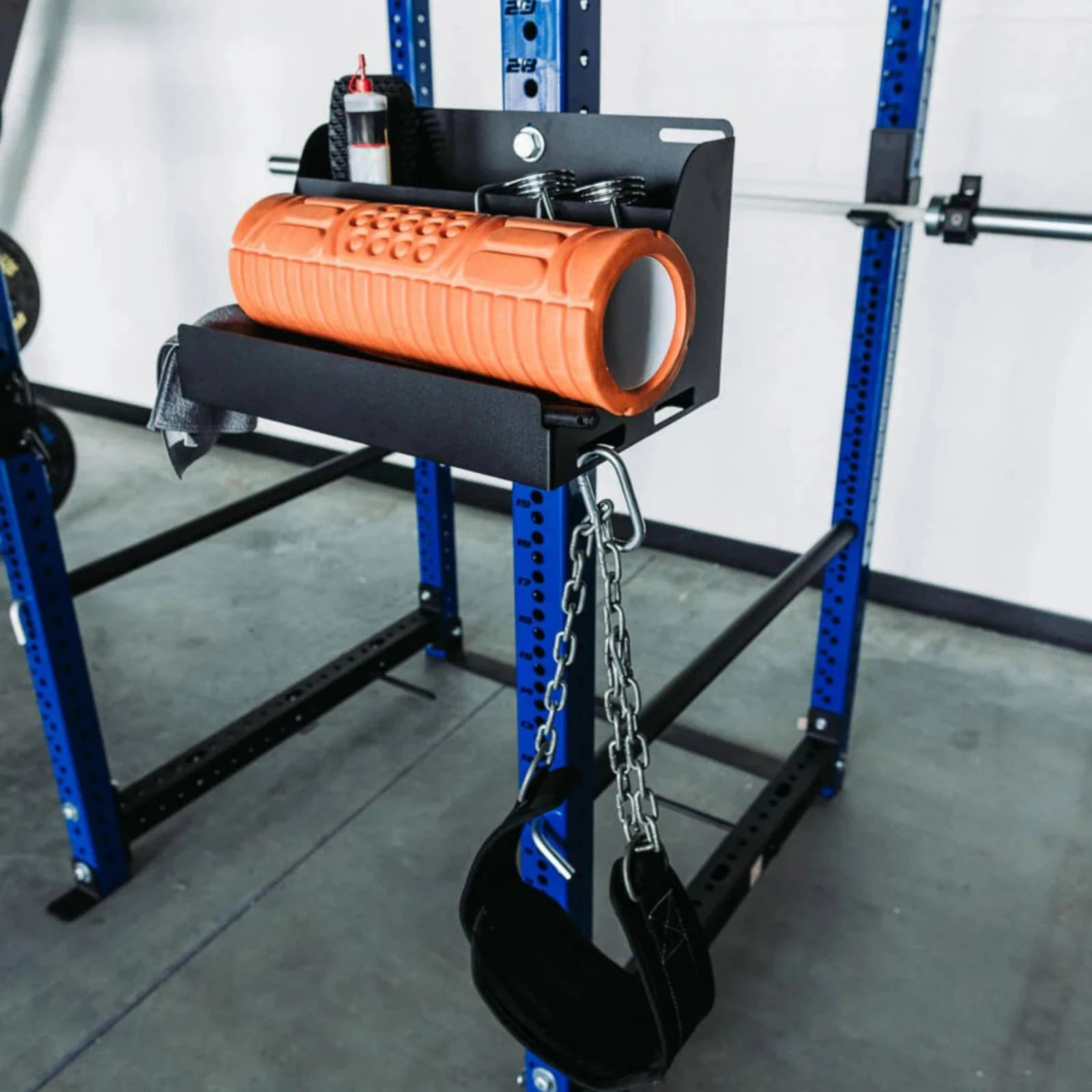 Fitness Equipment Organizer Clutter-Reducing Black Steel Gym Storage Rack Open-Front Gym Storage Rack Easy to Install