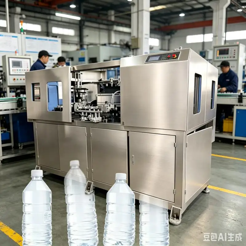 Small Manual Preform Feed Plastic Pet Glass Perfume Bottle Make Machine Blow Molding Machine Price Customized