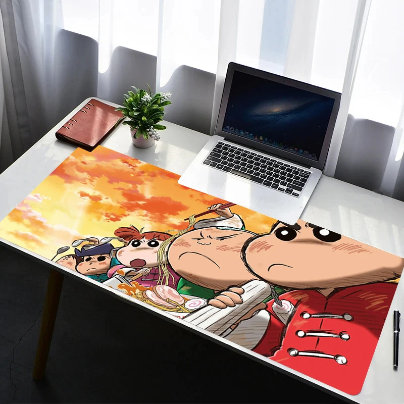 

Mouse Pad Laptop Non Slip Extended Desktop Mouse Mat PC Anime HD Keyboard Pad Gaming Accessories C-crayon S-shin-chan Mousepad