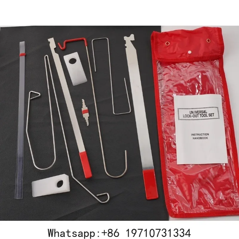 

Universal Vehicle Lock Rescue Kit: 9-piece Door Unlock Kit for Car/truck Emergency Key Loss