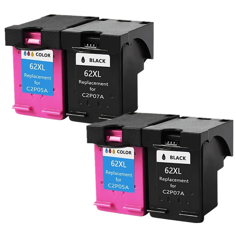 62XL Ink Cartridge Compatible for HP 62 XL For HP62 Envy 5540 5640 7640 5646 5541 5740 5742 5745 200 250 Printer image 3