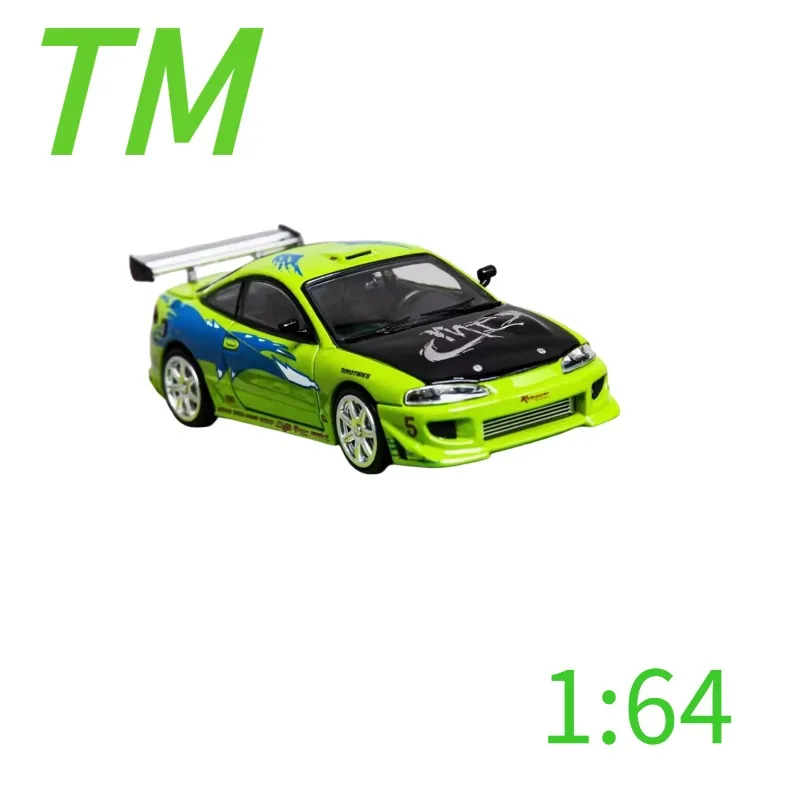 

TM 1:64 Mitsubishi Eclipse Coating Die Casting Alloy Car Model Male Gift Birthday Gift Desktop Ornament.