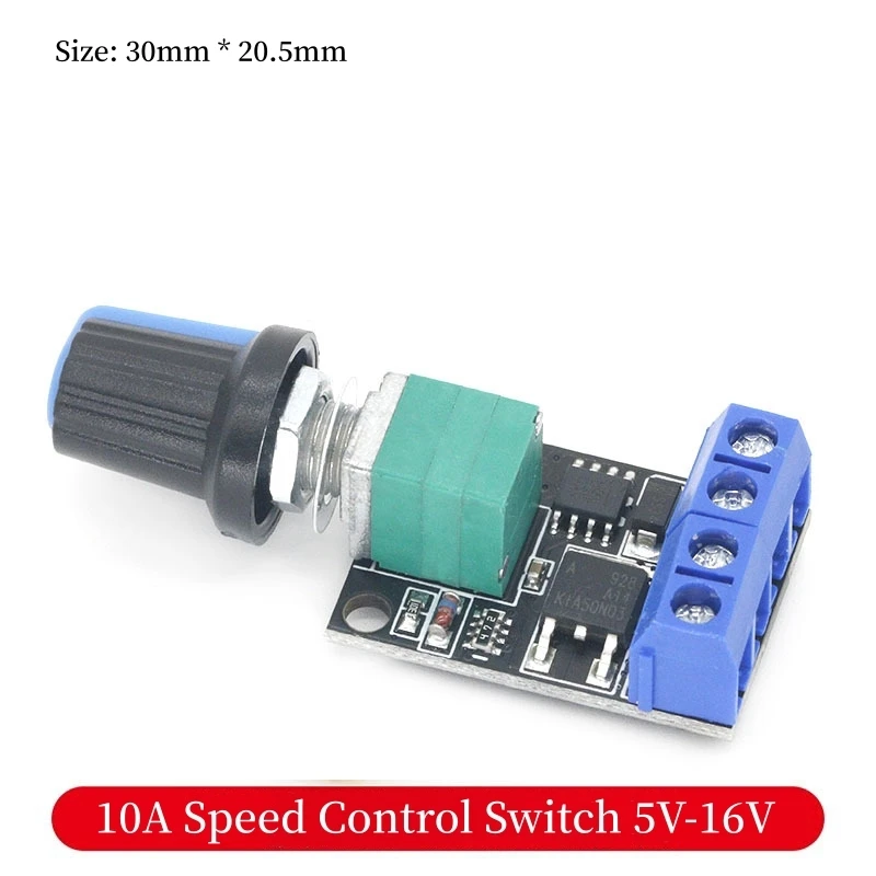 1~100Pcs PWM DC Motor Governor 2A 3A 5A 10A Speed Control Switch Function 1803BK 1203BK 6V-28V 3V-35V 5V-16V