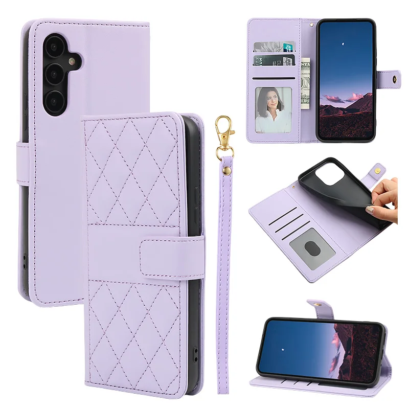 Wallet Magnetic Flip Leather Case For Samsung Galaxy A04s A05s A10 A20E A50 A12 A13 A14 A15 A21s A23 A32 A34 A51 A52 A53 A54 A71