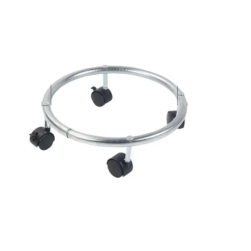 1Pc Home Mobile Tray Brake Gas Moving Bracket Mobile Tray With Flexible Casters Sturdy Base For Home Kitchen Storage Rack Tool