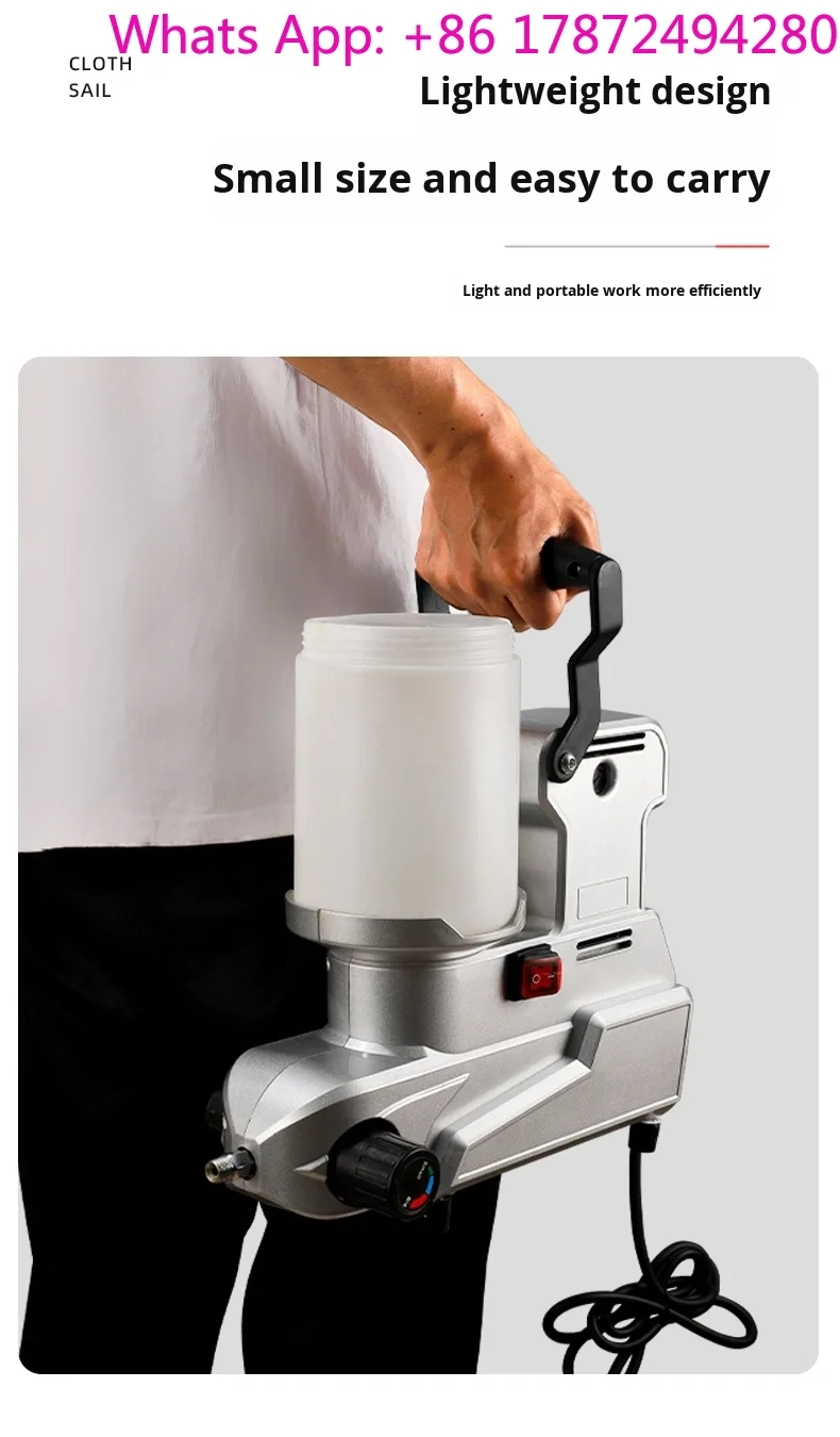 Electric High Pressure Airless Paint Sprayer New Multifunctional 1600W Portable Airless Sprayer Latex Paint
