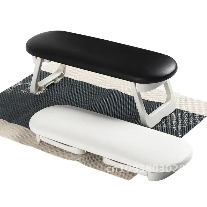 Reposamanos plegable para uñas, soporte para brazo para manicura, almohada, cojín, estera, herramienta, soporte de escritorio para salón, reposabrazos, mesa de práctica de esmalte