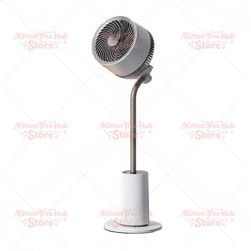 Shaking Head White Timing Mechanical Energy Saving Low Noise Floor Fan