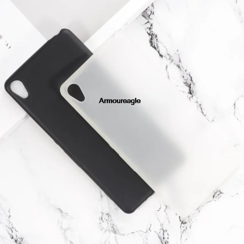 Protetor de guarda em xperia xa f3111 capa fosca de silicone macio tpu capa traseira para sony xperia xa f3111 capa de telefone fina à prova de choque