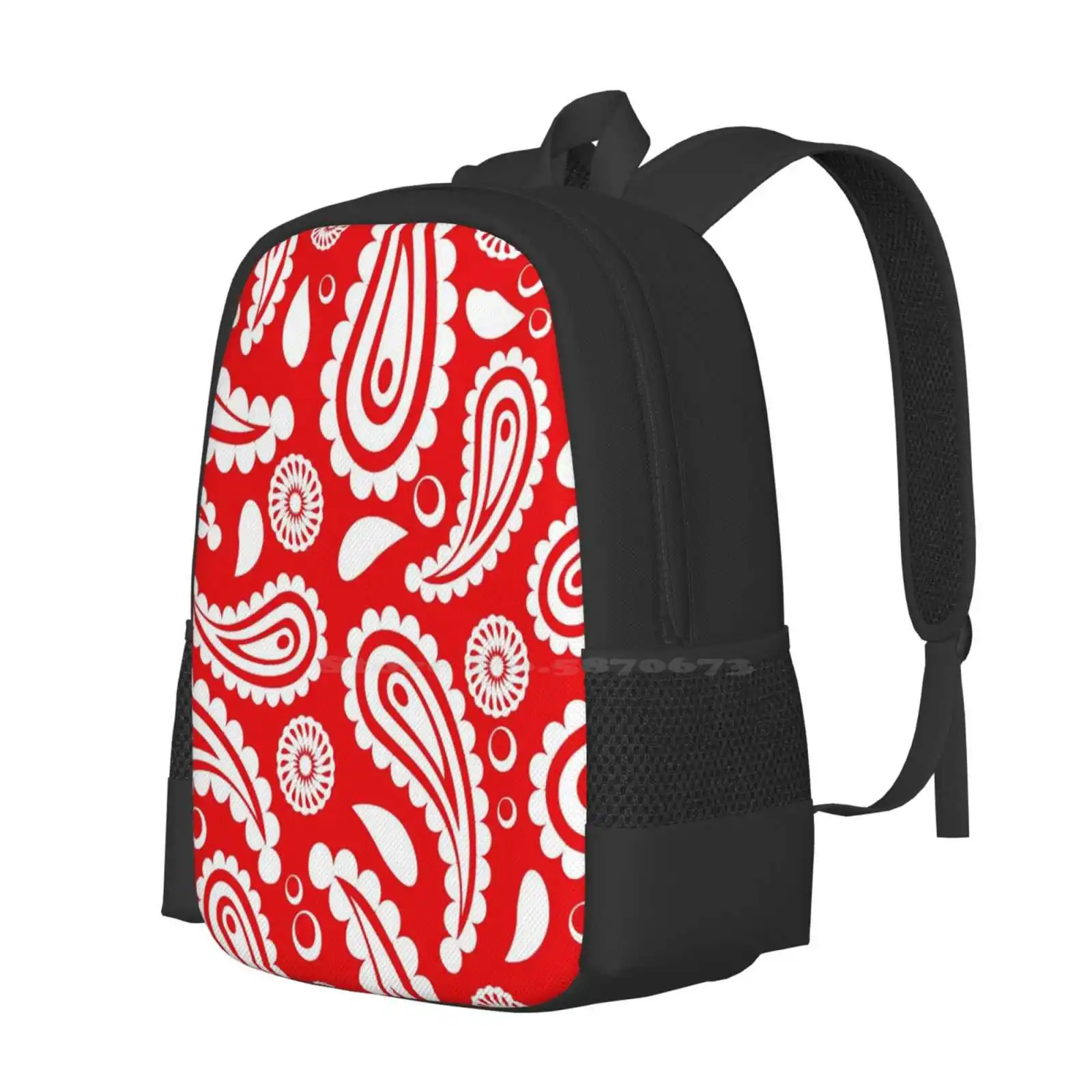 Red Hanky Code Hot Sale Schoolbag Backpack Fashion Bags Red Hanky Fisting Fetish Kink Queer Gay Lgbt