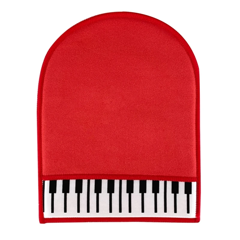 Instrument Cleaning Cloth Piano Cleaning Glove Microfiber Soft Cleaning Cloth Musical Instrument Accessory Durable