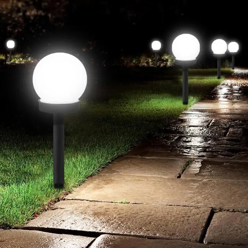 LED Solar Garten Licht im Freien wasserdicht Rasen Lichtweg Landschaft Lampe Solar Lampe für Haushof Auffahrt Rasen
