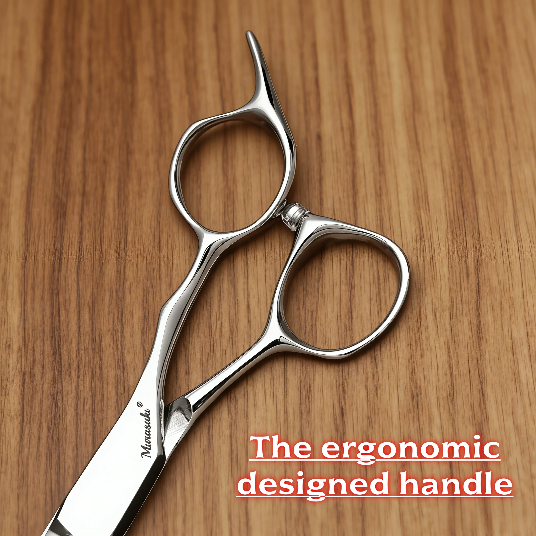 MURASAKI Professional Hair Thinning Scissors, 6.0 Inch VG10 Steel Texture Scissors for Man and Woman, High-End Barber Accessorie