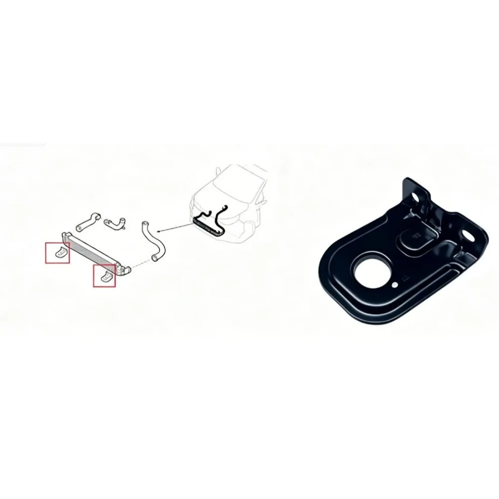 Original Intercooler Mount Bracket for Trumpchi M6 GM6 GS4 GS5 GS8 GS3 POWER M8 New Master Edition