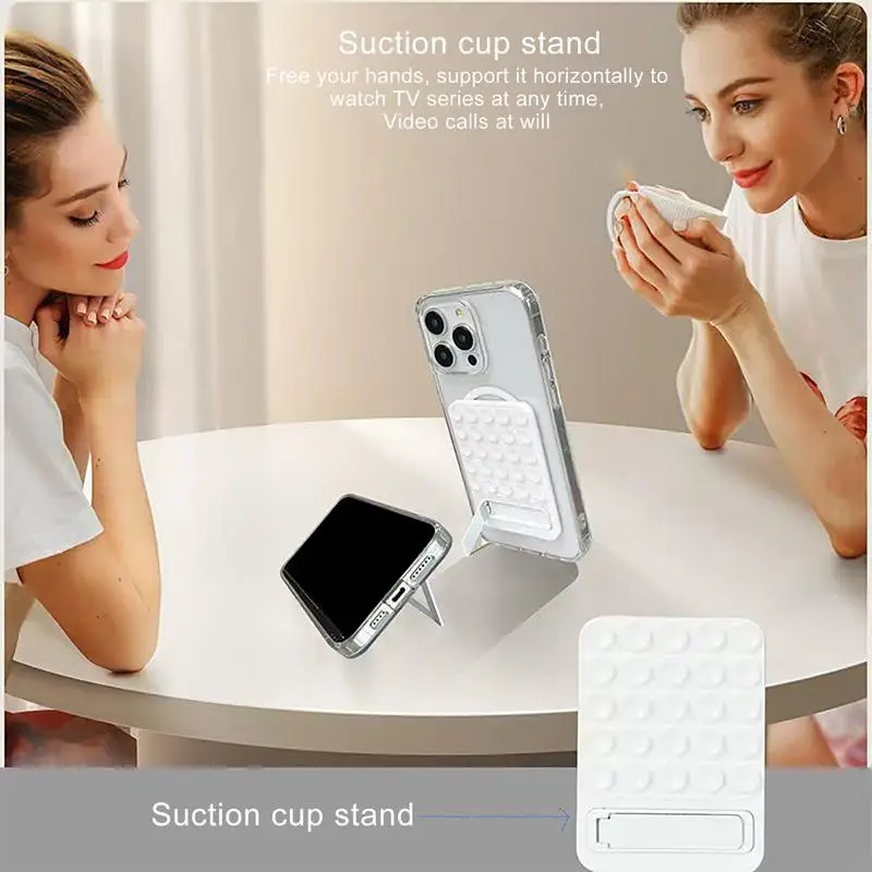 Крепление для чехла для телефона на присоске, нескользящий многофункциональный кронштейн для крепления телефона на присоске, аксессуары для мобильных телефонов для селфи и видео