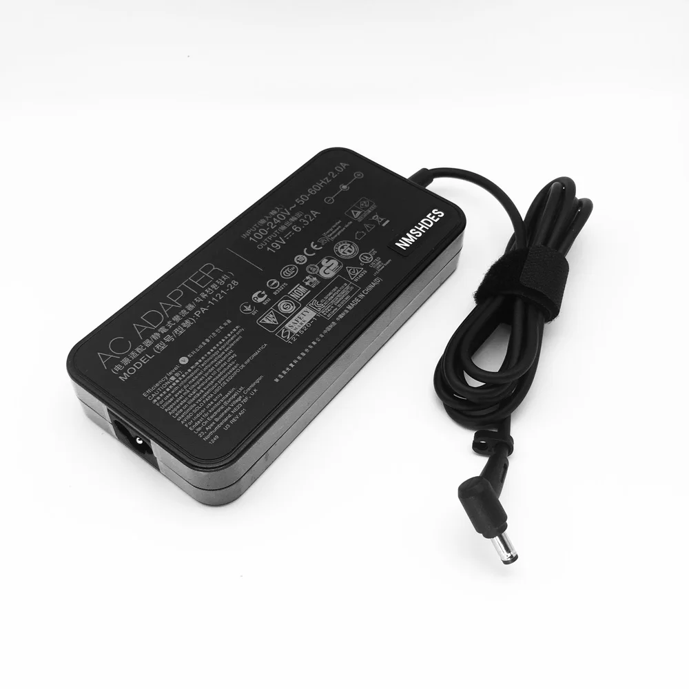 120W 19V 6.32A Adaptador AC Carregador de laptop para Asus ADP-120ZB G53 G60 PA-1121-04 N550 N56VZ Q550 GL551 N46 N76VZ N55Sf N70Sv G51Vx