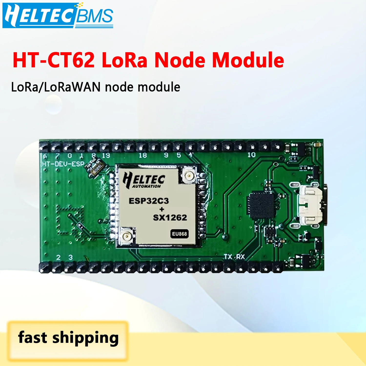 modulo-da-serie-ht-ct62-lora-com-sx1262-esp32-c3fn4-arduino-lorawan-24-ghz-wi-fi-e-lora-heltec