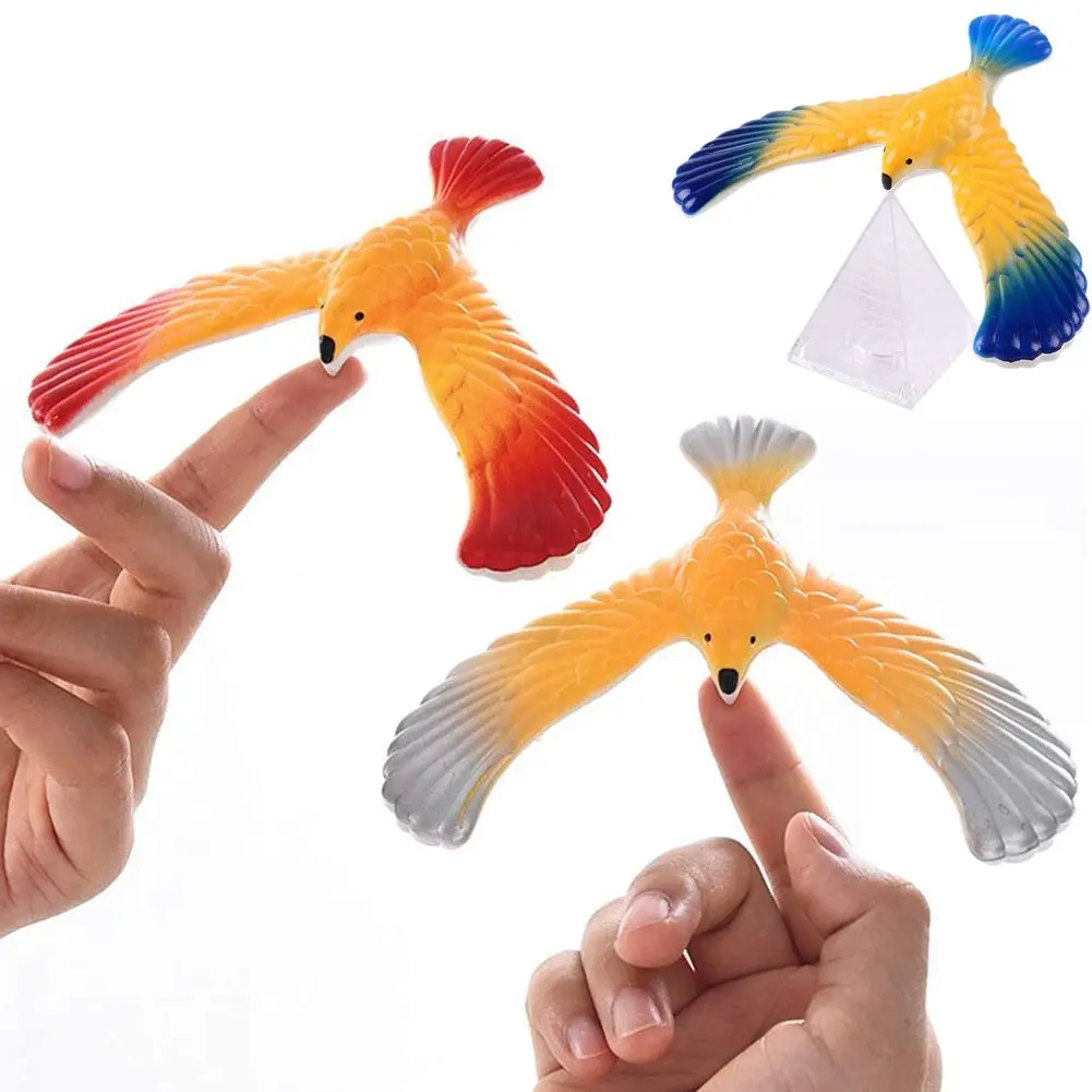 1 Set hochwertige erstaunliche lustige Balance Eagle Bird Spielzeug Balancing Spiel Antistress Neuheit