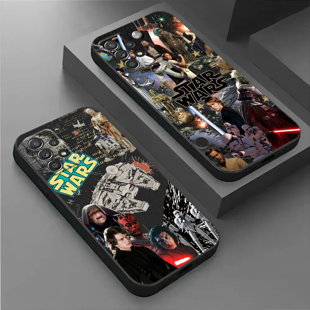 

S-Starwars Kyloren Hansolo Phone Case For Samsung Galaxy A17 A57 A37 A07 A55 A54 A34 A35 A25 A15 A56 A36 A26 A16 A06 Cover Shell