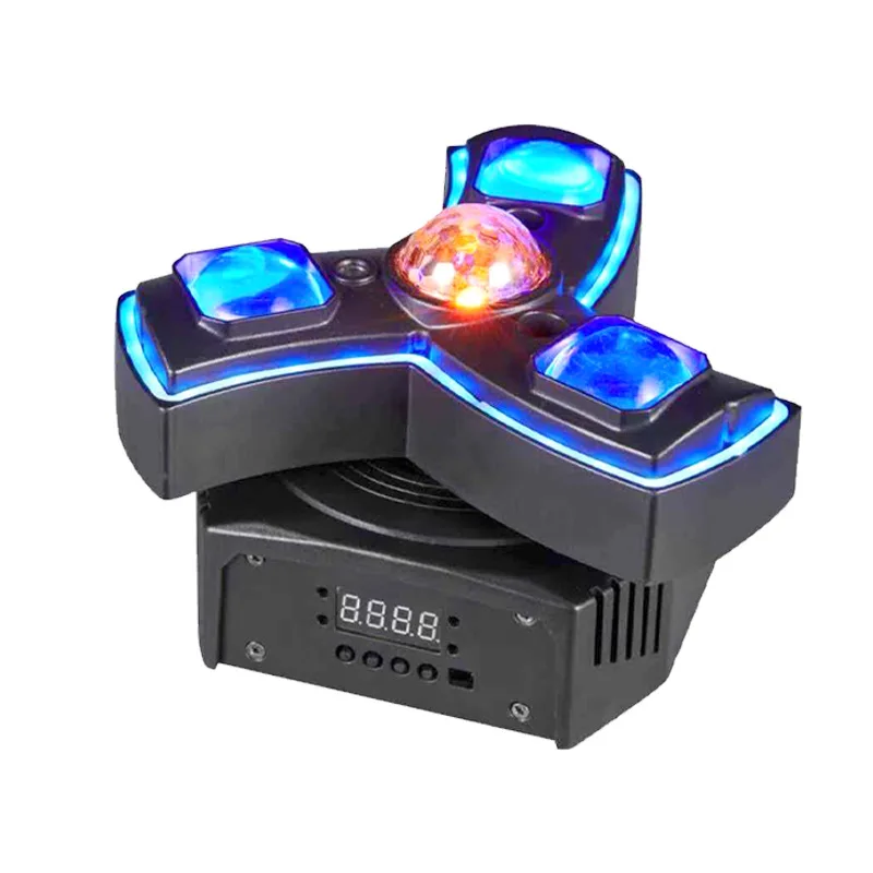Small Windmill Beam of Light Ktv Bar Dancing Ambient Light Ballroom Rotating Colorful Lights