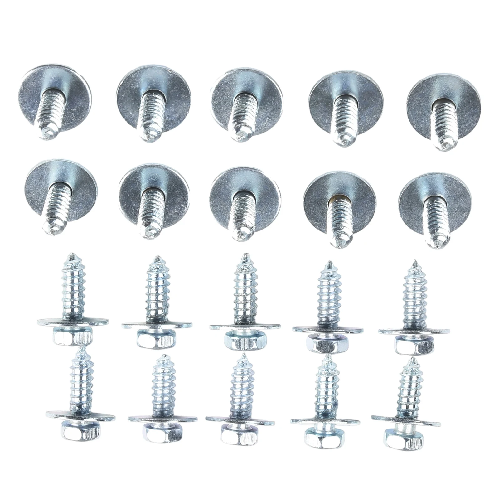 Screw Undertray Clips Side Skirts Underbody 6.3x19mm Accessories Bumpers Fairing Fastenings Underrun Protection