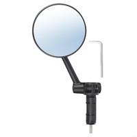 K8GE 1Pc Adjustable Rotating Cycling Handlebars Rear View Mirrors Handlebars Plugs Rearview Mirror Bicycles Rearview Mirror