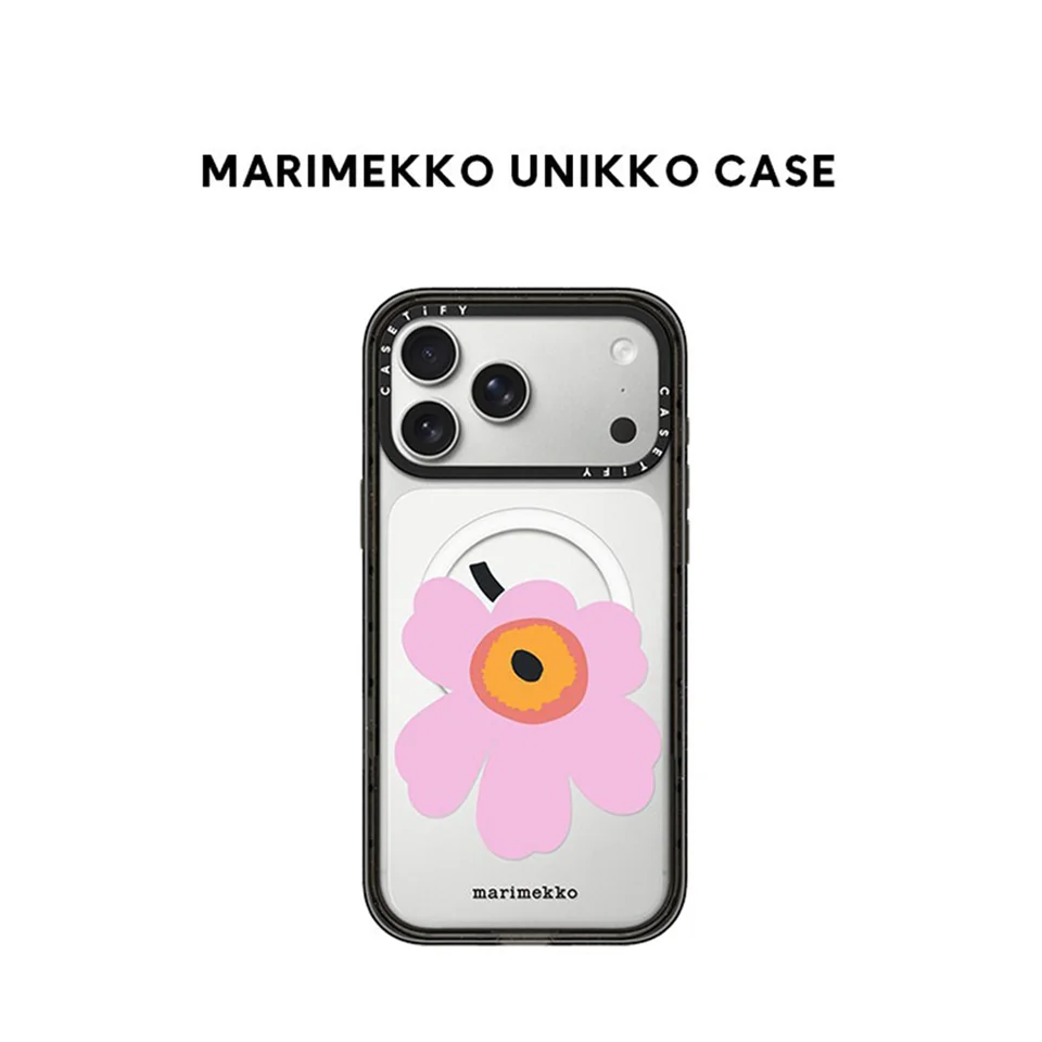 CASETiFY Marimekko Unikko Print Series Magnetic Drop-proof Case