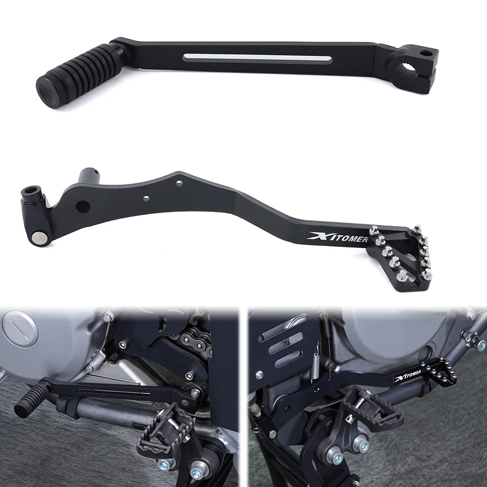 

Fit For Suzuki DR650 1996-2020 2021 2022 2023 2024 2025 Motorcycle Steel Foldable Brake Pedal Lever Gear Shifter Shift Lever