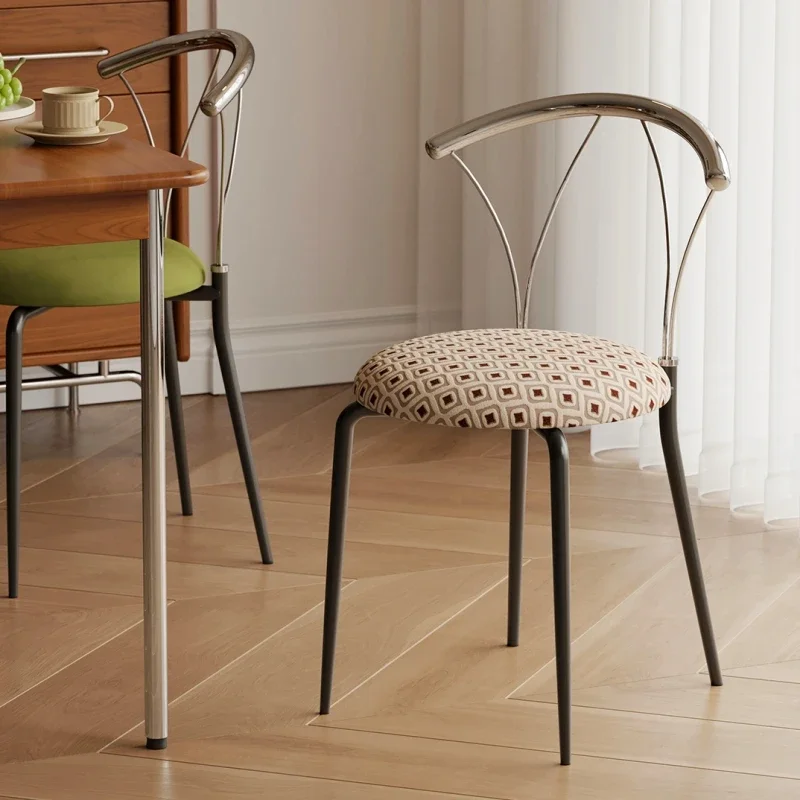 

Ventilation Soft Dining Chair Relaxing Elegant Waiting Design Modern Chair Patio Velvet Luxury Sillas Para Comedor Furniture