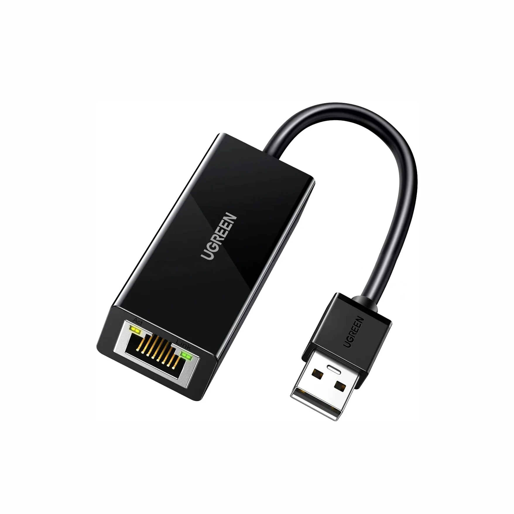 UGREEN USB to Ethernet Adapter, 10/100 Mbps Network Adapter, RJ45 Wired LAN Internet Adapter for Laptop PC