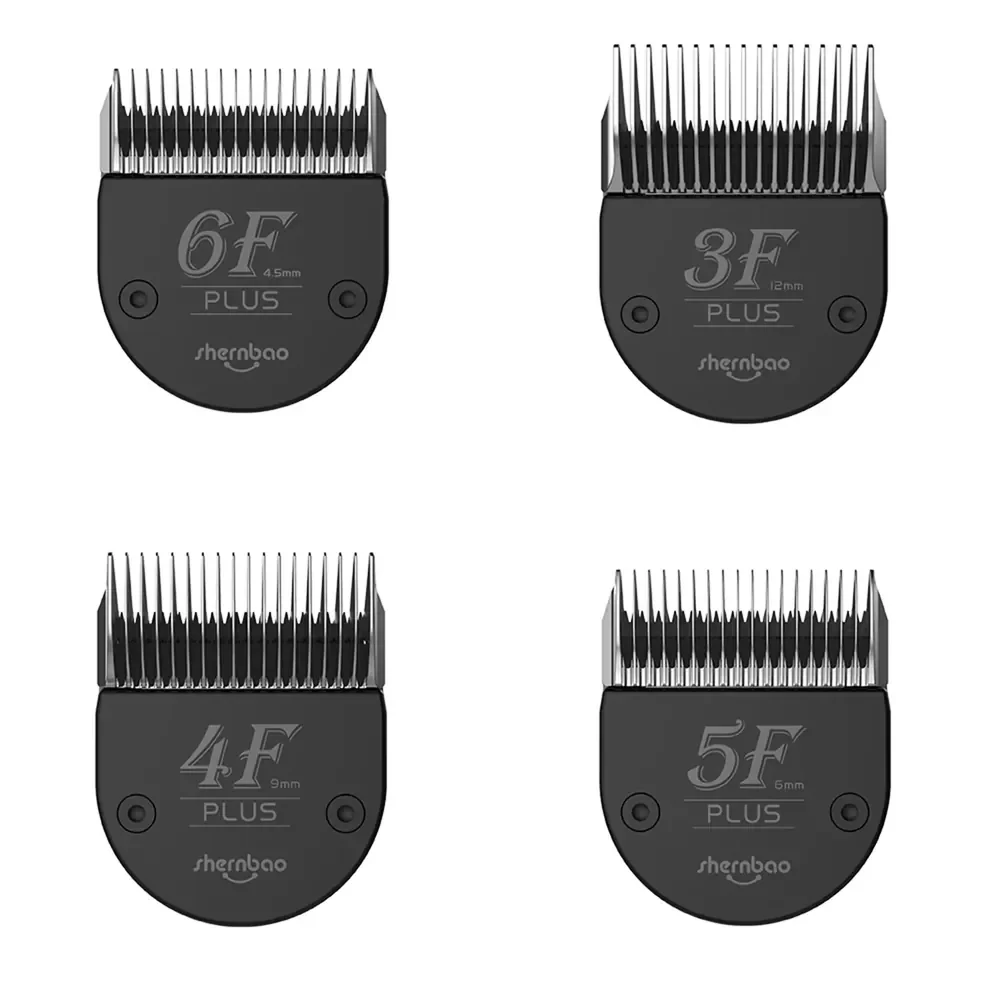 Shernbao Plus-6F 5-in-1 Plastic Ceramic Blade for PGC-580/680/780 and Also Compatible with Most 5-in-1 Style Blade Clippers
