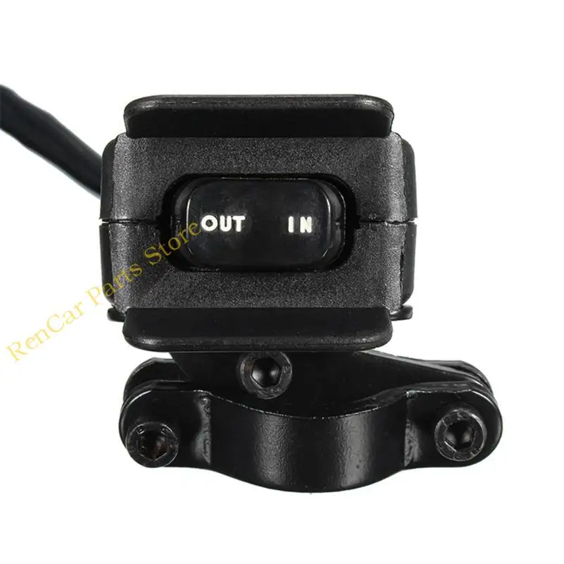 

F19A Winch Rocker Thumb Switch 3 Meter Handlebar Control Line for Motorcycles ATV