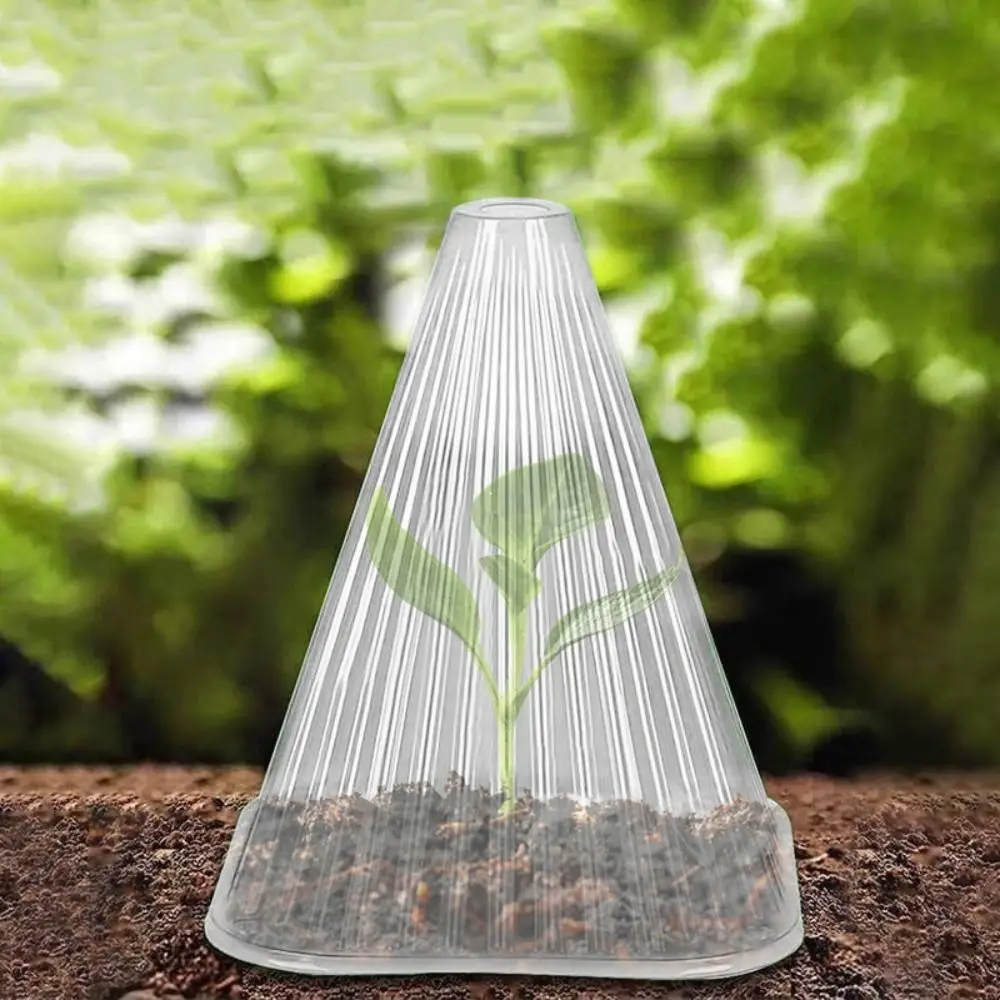 20pcs Conical Plant Insulation Cover Anti-freeze Windproof Shade Cover Cold-proof Warm Keeping Plant Seedling Cover Fruit