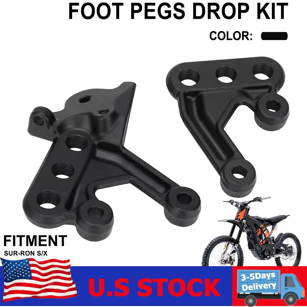 

Подножка для мотоцикла, кронштейн для ног, оригинальная подножка для Surron Light Bee S X, электрический велосипед для грязи, электронные велосипеды, подножки, комплект из алюминия